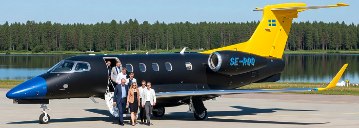 TAXIFLYG TILL KAUNAS