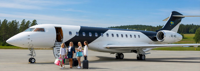 TAXIFLYG TILL SYDKOREA