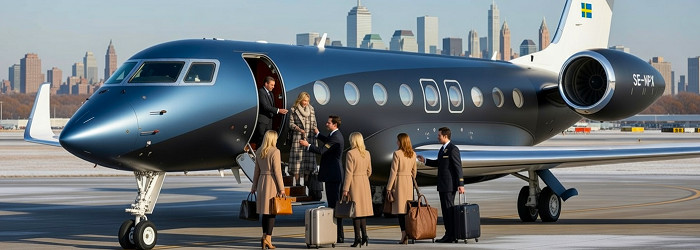 TAXIFLYG PRIVATJET TILL ABU DHABI