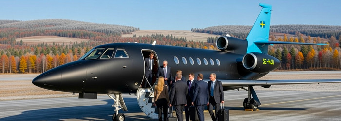 TAXIFLYG FRÅN SVERIGE TILL KANADA