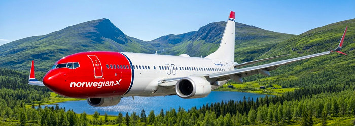 FLYG MED NORWEGIAN TILL KIRUNA
