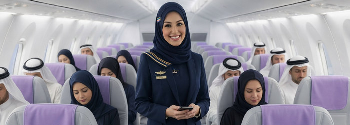 AIR CAIRO - PASSAGERARE OCH KABINPERSONAL