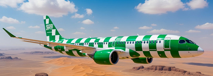 FLYG I SAUDIARABIEN