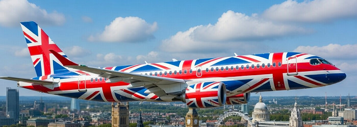 FLYG TILL LONDON