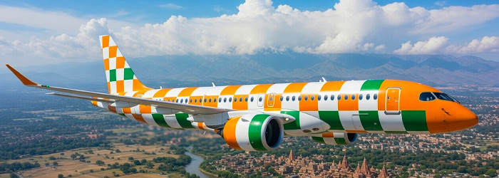 FLYG I INDIEN