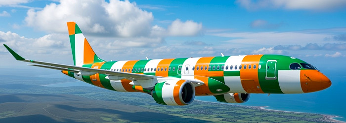 FLYGPLAN PÅ IRLAND