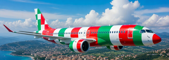 FLYG I ITALIEN