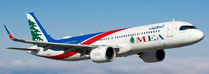 MEA MIDDLE EAST AIRLINES