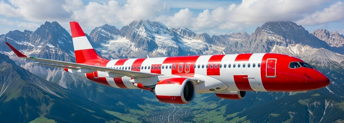 FLYG TILL ÖSTERRIKE