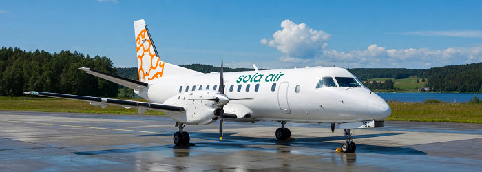 Sola Air Saab 340.