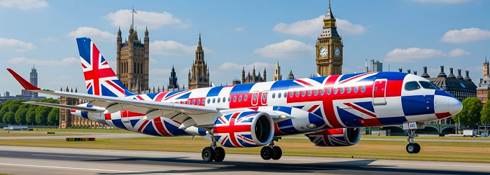 FLYG I STORBRITANNIEN
