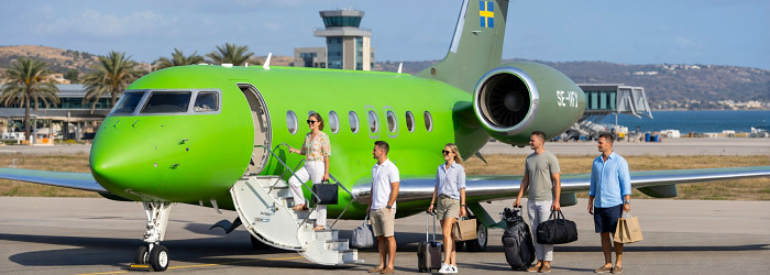 TAXIFLYG / PRIVATJET TILL KENYA