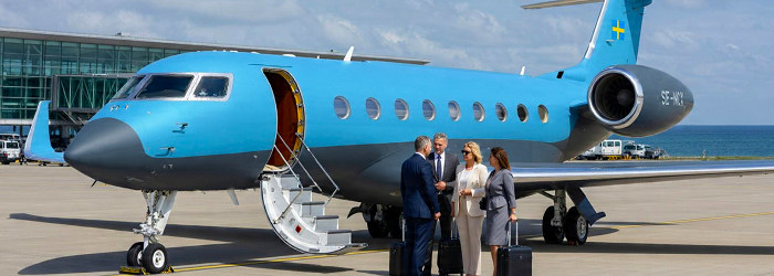 TAXIFLYG TILL ALDERNEY
