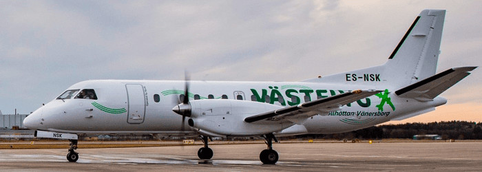 VÄSTFLYG BÖRJAR FLYGA TILL SÄLEN FRÅN VÄXJÖ